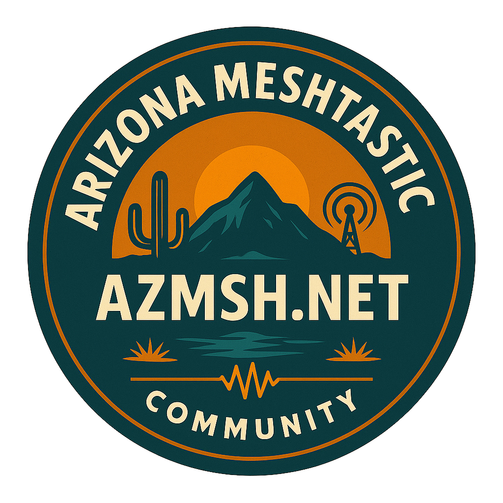 Arizona Meshtastic Community badge